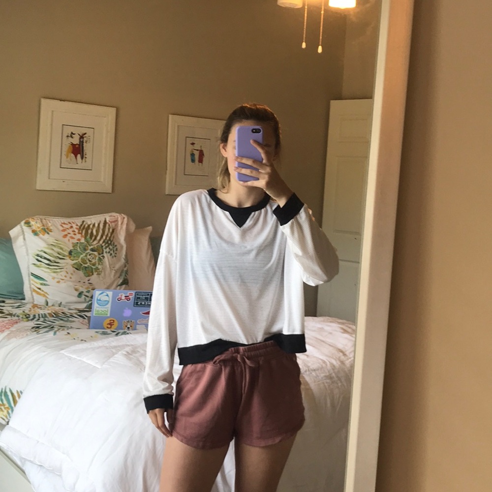 White Semi-Sheer Longsleeve